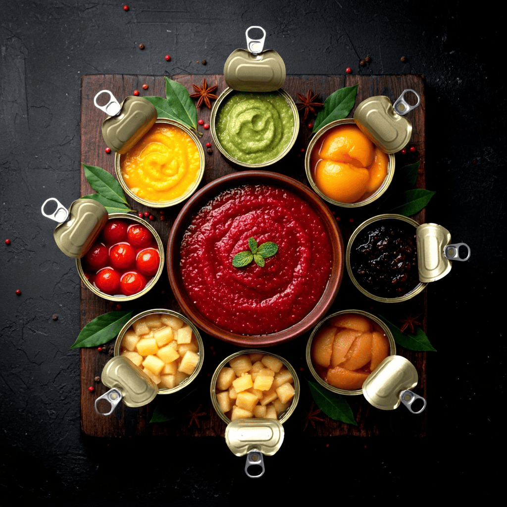 Fruit Pulp and Canned Foods